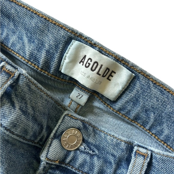 AGOLDE Wilder Mid Rise Comfort Straight Cascadia
Sz 27 A156C-1255 Organic Cotton - Picture 6 of 8